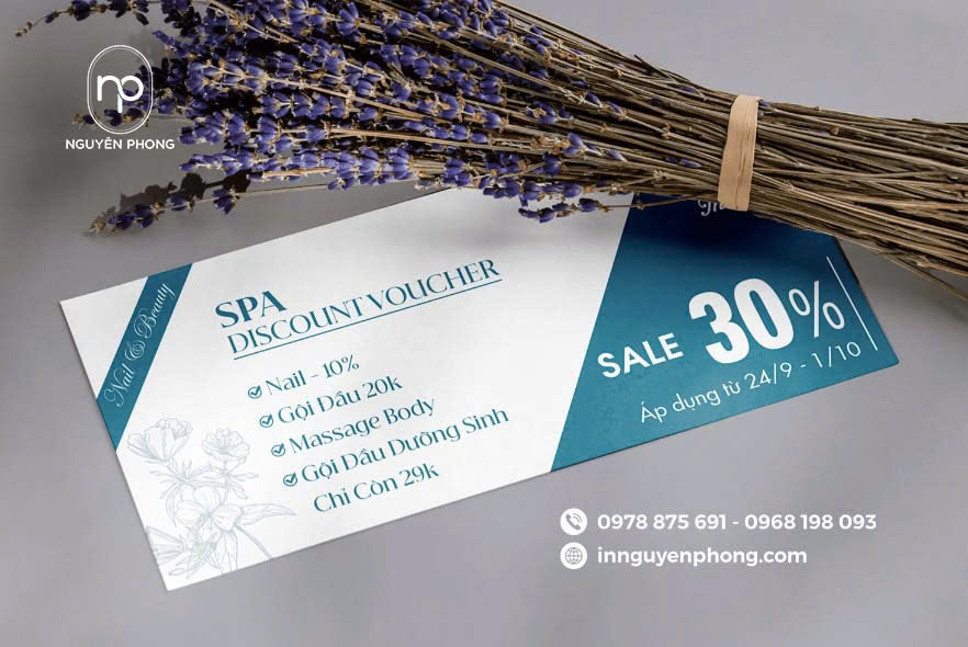 Voucher đẹp ấn tượng ngay từ lần đầu